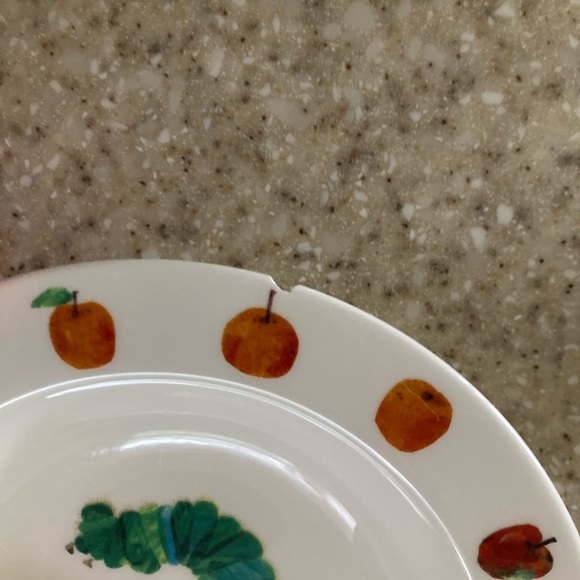 Lunt Eric Carle The Very Hungry Caterpillar plates bowls - Picture 2 of 6